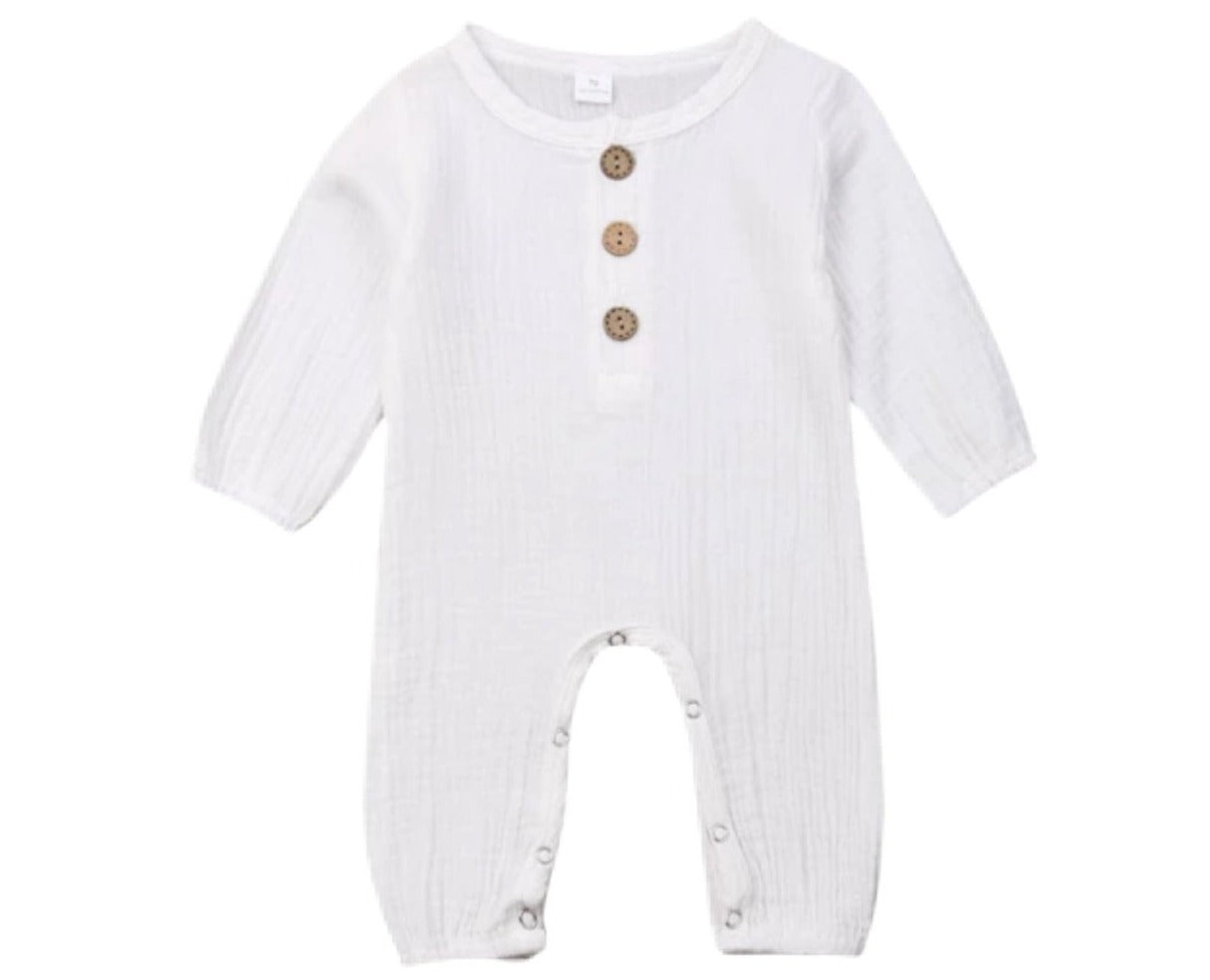 lenny romper white cotton linen blend loui the label